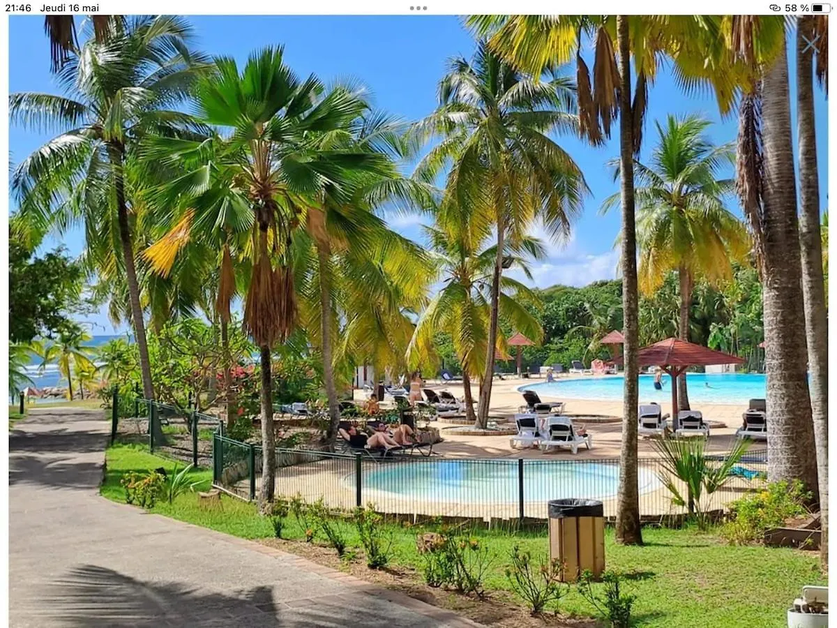 Studio Au Paradis Vue Mer Dans Village De Vacances A Saint Anne Courcelles